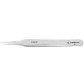 Excelta 2-SA-SE Stainless Steel Anti-magnetic Tweezers, 4-3/4"