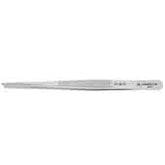 Excelta 21-SA-PI Stainless Steel Tweezer with Serrated Handles & Serrated Straight Strong Pointed Tips