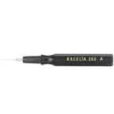 Excelta 260A Dispensing Spatula Black with .010" Tip, 2-1/2"
