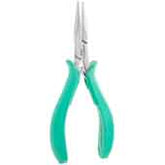 Excelta 2844 ESD-Safe Chain Nose Pliers with Smooth Jaws