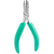 Excelta 2896EHT Large Round Head Semi-Flush Cutter with Cushion Grip Handles, 5.5"