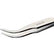 Excelta 2AB-SA-SE Economy Curved Flat Round Point Tweezers, 4-1/2"