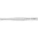 Excelta 35A-SA-SE Anti-Magnetic Stainless Steel Tweezer with Broad Tip, 4-3/4"