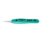 Excelta 3C-SA-ET Anti-Magnetic Stainless Steel Tweezer with Ergo-Tweeze, Very Fine Point Tip, 4-3/4"