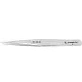 Excelta 3C-SA-SE Stainless Steel Anti-magnetic Tweezers, 4.25"