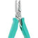 Excelta 500-88-US 5" Carbon Steel Forming Plier With Shear Cut
