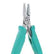 Excelta 530E-US Dissipative Carbon Steel Stand off Shear Cutter, 5"