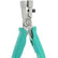 Excelta 554-US Multiple Lead Forming Carbon Steel Plier, 4 3/4"