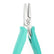 Excelta 554B-US Carbon Steel Stress Relief Forming Pliers, 5"