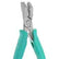 Excelta 554N-US Carbon Steel Lead Forming Plier, 4.75"