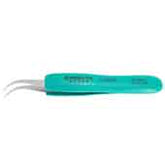 Excelta 7-CO-ET Cobaltima ESD-Safe Anti-Magnetic Ergo-Tweez Cushion Grip 5-Star Tweezers