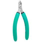 Excelta 7143E ESD-Safe Tapered Semi-Flush Cutter with Cushion Grip Handle