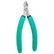 Excelta 7143E ESD-Safe Tapered Semi-Flush Cutter with Cushion Grip Handle