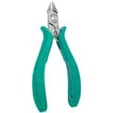 Excelta 7244E Tapered Head Maximum Flush Cutters with Ergonomic Grip Handles