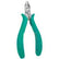 Excelta 7244E Tapered Head Maximum Flush Cutters with Ergonomic Grip Handles