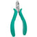 Excelta 7245E Tapered Head Flush Cutters with Cushion Grip Handles