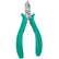 Excelta 7247E Tapered Maximum Flush Cutters with Ergonomic Grip Handles