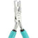Excelta 900-11 Carbon Steel Lead Forming Tool Plier, 6.5"