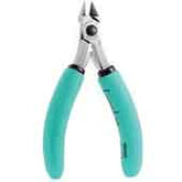 Excelta 9243E Tapered Head Semi-Flush Cutters with Ergonomic Grip Handles