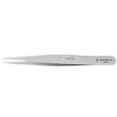 Excelta Ac-SA Neverust Tweezers With Straight Medium Tips, 3 Star, 4-1/4"