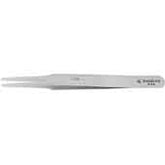 Excelta F-SA Stainless Steel Anti-Magnetic Tweezer with Tapered Flat Point Tip, 4-3/4"