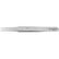 Excelta F-SA Stainless Steel Anti-Magnetic Tweezer with Tapered Flat Point Tip, 4-3/4"