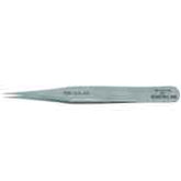 Excelta MM-SA-SE Stainless Steel Anti-magnetic Tweezers with Fine Straight Tips 1 Star 5"