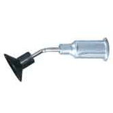 Excelta PVB-CB-38 Three Star Black Buna-N Static Safe Tip Bent, 3/8"