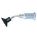 Excelta PVB-CB-38 Three Star Black Buna-N Static Safe Tip Bent, 3/8"