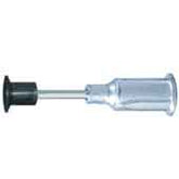 Excelta PVS-CB-316 Black Buna-N Static Safe Tip Straight 3/16"