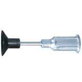 Excelta PVS-CB-38 ESD-Safe Straight Black Buna-N Vacuum Pickup Tip, 3/8"