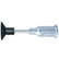 Excelta PVS-CB-38 ESD-Safe Straight Black Buna-N Vacuum Pickup Tip, 3/8"