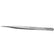 Excelta SS-SA Stainless Steel Anti-Magnetic Tweezers with Long Straight Tips, 3 Star, 5-1/2"