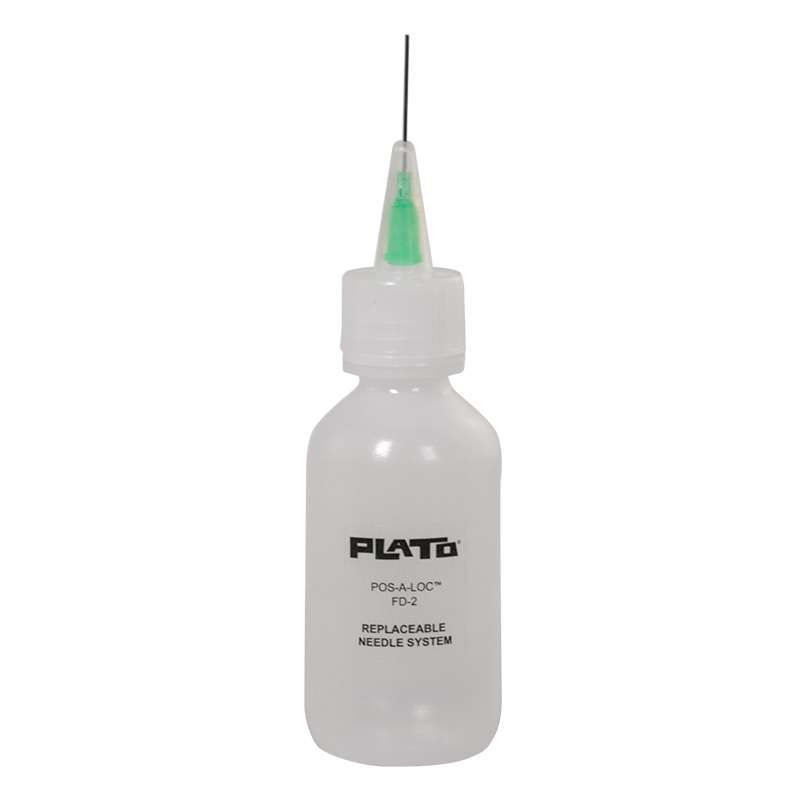 Plato FD-2 Flux Dispenser Bottle with .020" Diameter Needle, 2 oz