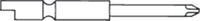 ASG 64411 Phillips Head Drive Bit,  4.0MM #00 x 40MM