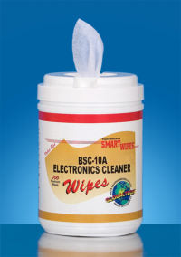 JNJ FR100BSC-12 6" X 9" Electronics Cleaner Saturated Wipes Foil Refill, 100 CT, 12/CASE