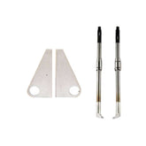HAKKO G2-1601G2 Series Straight Replacement Blade Set for FT-801 Thermal Wire Stripper, 2/Pk