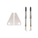 HAKKO G2-1602 G2 Series Composite Blade Set 18-24 AWG for FT-801 Thermal Wire Stripper, 2 Pack