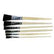 Gordon 0689-00025 Chemical Resistant Ox Hair Flat Brush, 1/4”
