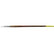 Gordon Brush 0316-02000 White Bristle Round Artist Brush