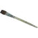 Gordon Brush 0790-00050 Artist Brush, Flat, Anti-Static, Camel/Wood, Sz:1/2"Trim: 5/8", OAL 7-3/8",ESD,790 Series