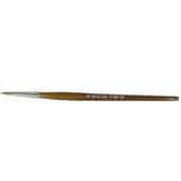 Gordon Brush 0906-03000 Pure Red Sable Round Artist Brush Size, 3