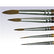 Gordon Brush 0906-04000 Pure Red Sable Round Artist Brush