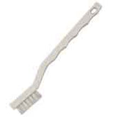 Gordon Brush 21N-020W-WHT Nylon Plastic Handle Scratch Brush, 3x7 .020