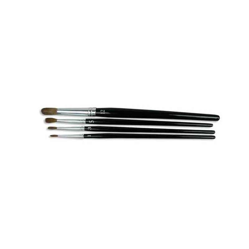 Gordon Brush 6020-02000 Round Artist Camel Hair Brush, 7"