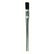 Gordon Brush AB5N #2 Acid Brush 1/2 Diameter Nylon/Tin Handle [144/Case]