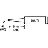 Hakko 900L-T-I 900L Series Replacement Conical Solder Tip, .20mm