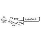 Hakko 900M-T-1.8H 900M Replacement Bent Chisel Soldering Tip