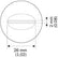 Hakko A1191 SIP Hot Air Nozzle, 25.5mm x 1mm