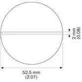 Hakko A1192 SIP Hot Air Nozzle, 52mm x 1mm